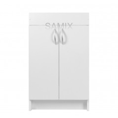 Тумба з мийкою 50х60 Біла Samix для кухні з сифоном