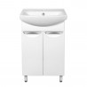 Тумба Грація Т-1 біла під умивальник Cersania 50 см меблевий
