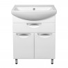 Тумба Грація Т-6 біла під умивальник CERSANIA NEW 60 см меблевий