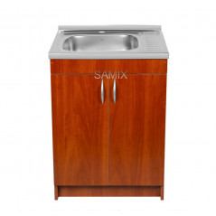 Тумба з мийкою 60х50 ліва Яблуня Samix для кухні з сифоном