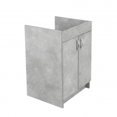 Тумба кухонна під мийку 50 см (Сумісність: 50х50 / 50х60) Індастріал| Samix