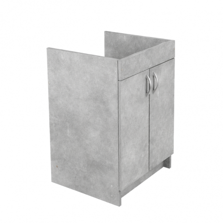 Тумба кухонна під мийку 50 см (Сумісність: 50х50 / 50х60) Індастріал| Samix